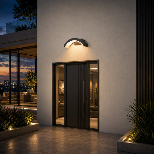 Aplica LED Exterior HELIOS 18W 900lm 3000K Neagra