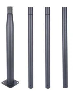 Stalp Metalic Gri Modular 3.5m STALP ORNAMENTAL / GRI ornamental pole