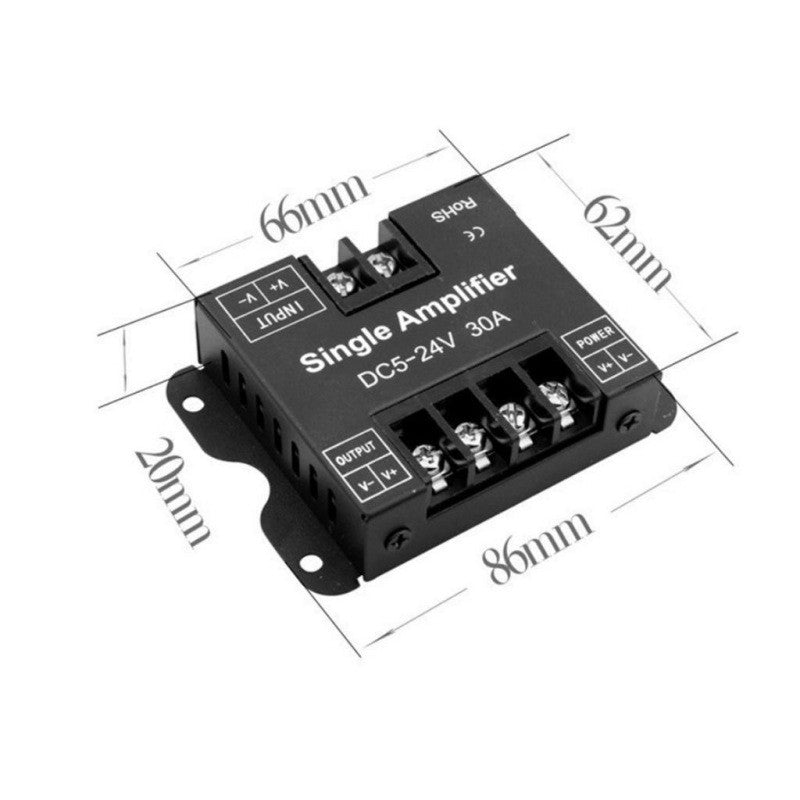 Amplificator Monocolor 30A 5-24V Lighting