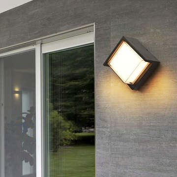 Aplica Led 15W Square Suga Exterior Wall Light Fixtures