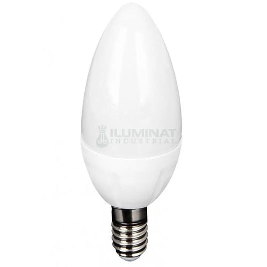 Bec LED E14 6W Lumanare Mat