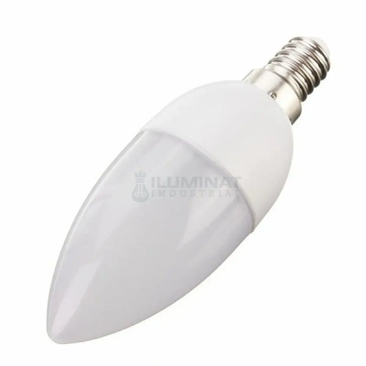 Bec LED E14 6W Lumanare Mat