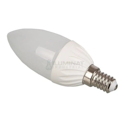 Bec LED E14 9W Lumanare Mat