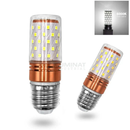 Bec LED E27 16W Corn / Lumina rece / Echivalent 120W