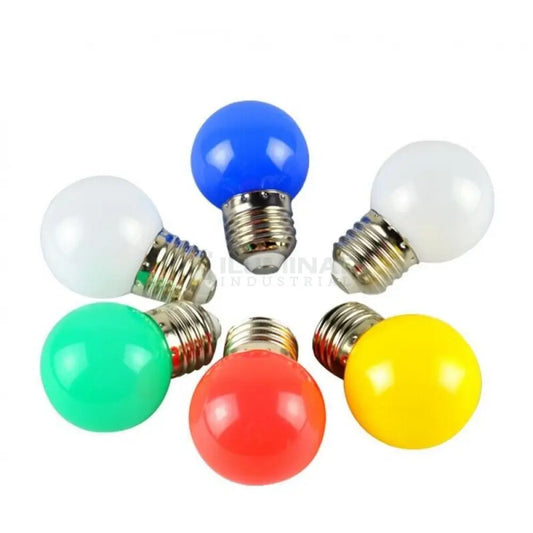 Bec LED E27 1W G45 Color
