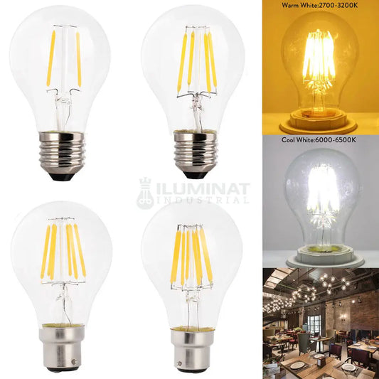 Bec LED E27 6W Filament A60
