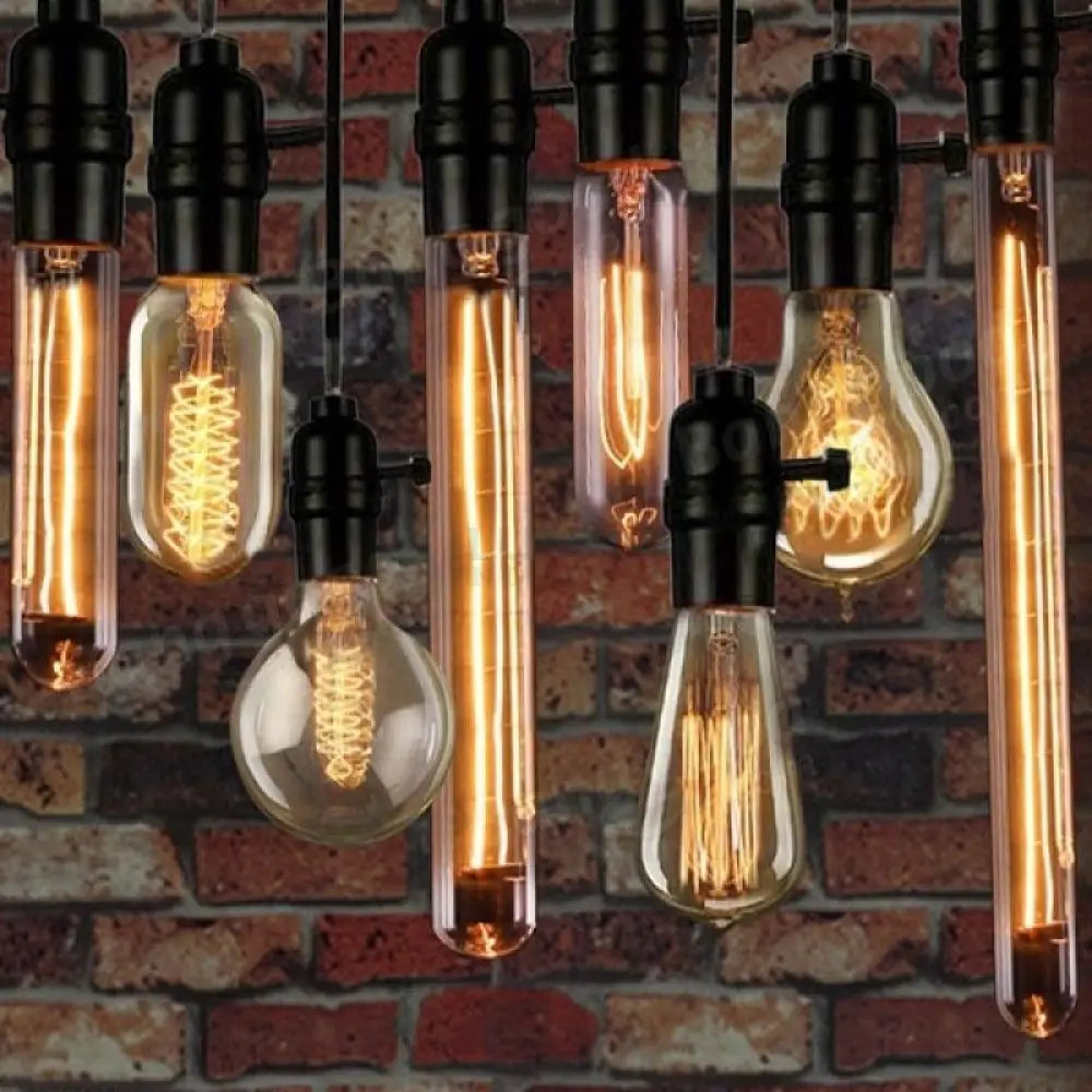 Bec Vintage Decorativ E27 St64 60W Light Bulb