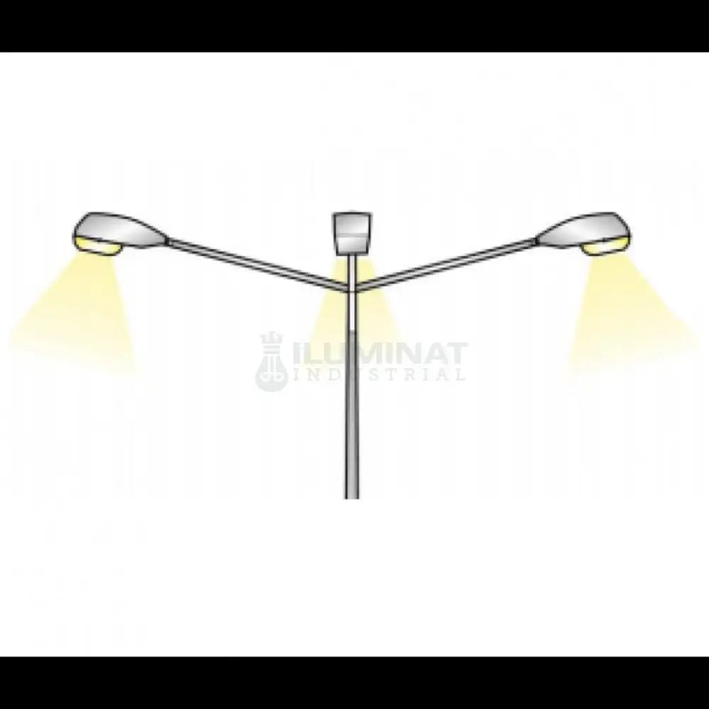 Brat Cvadruplu Pentru Corp Stradal 4X50Cm Street Light Pole