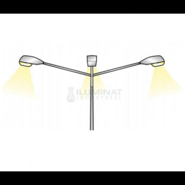 Brat Cvadruplu Pentru Corp Stradal 4X50Cm Street Light Pole
