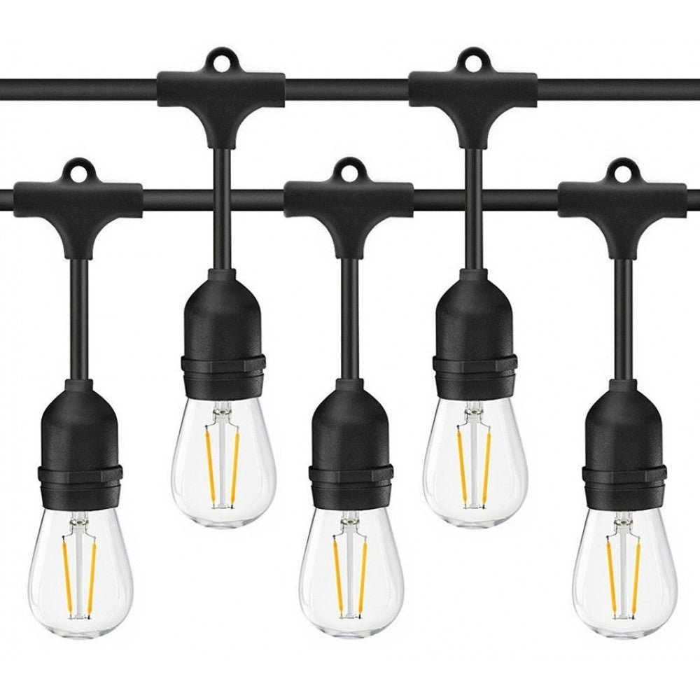 Kit Complet Ghirlanda Luminoasa 10M / 20Xe27 Interconectabil Becuri Incluse Home & Garden
