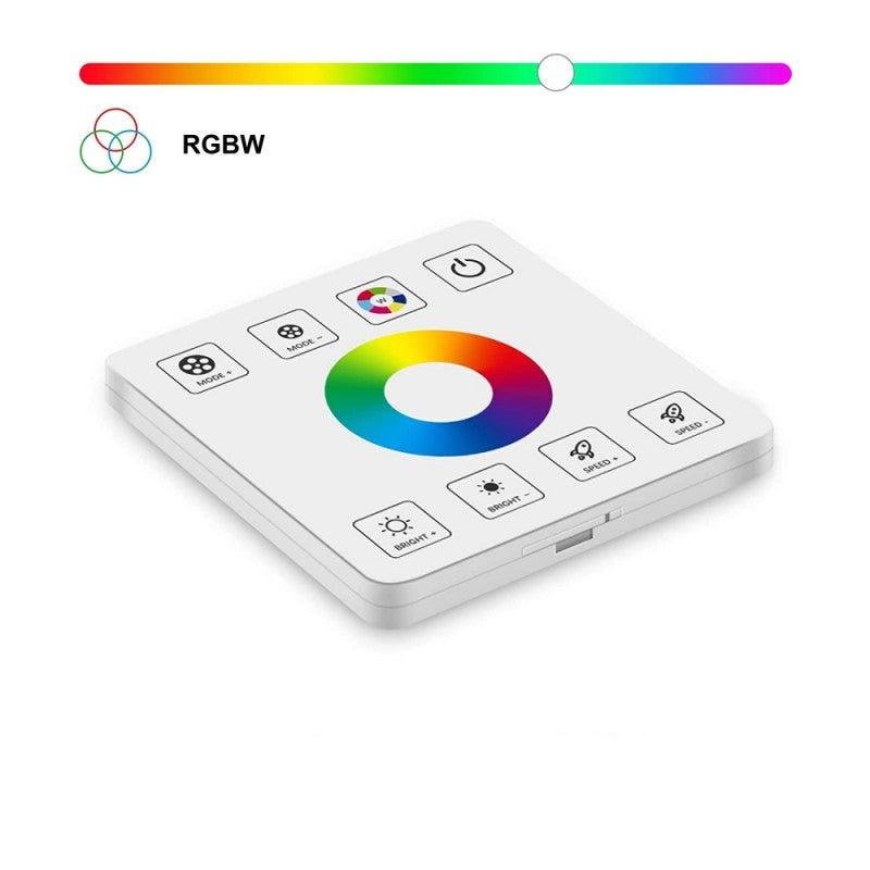 Controller Rgb 5-24V 30A Panou Touch Alb Lighting