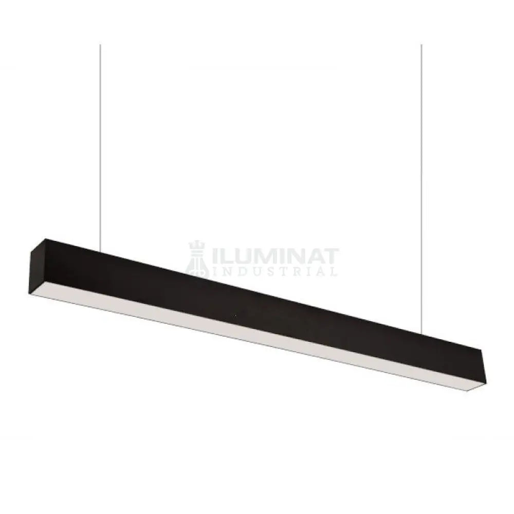 Corp Iluminat Led Liniar 54W 120Cm Suspendat/Aplicat Negru Liniar Light