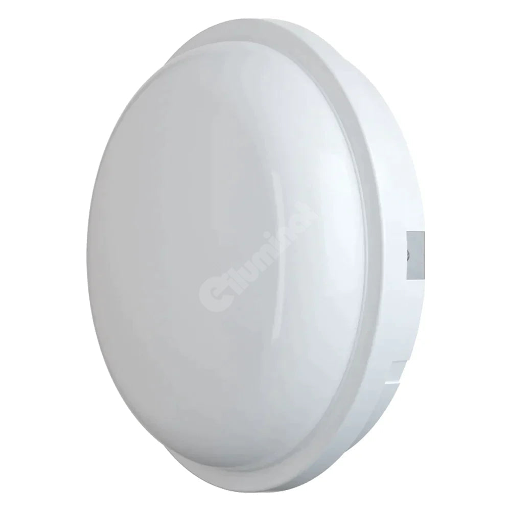Aplica Led 12W Rotunda Bat Alba Exterior Wall Light Fixtures