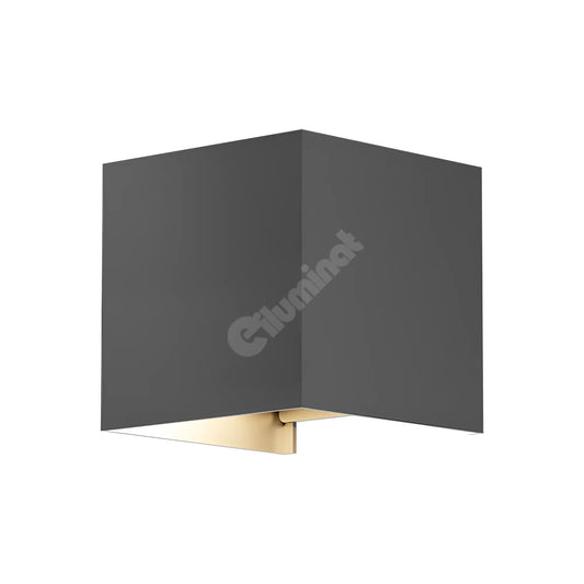 Aplica LED VEKTA CUBE Grey 1xG9 IP54