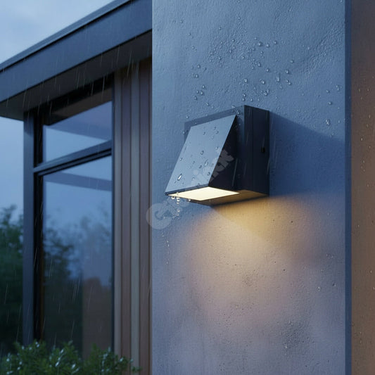 Aplica LED VENTO Grey IP65 600lm CCT