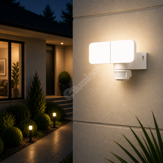 Aplica LED White Exterior cu Senzor 30W 4000K 3300lm