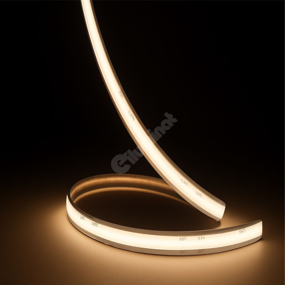 Banda LED 24V COB FREE CUT - 12W/m - 400 SMD/m - IP20 - Rola 50 metri