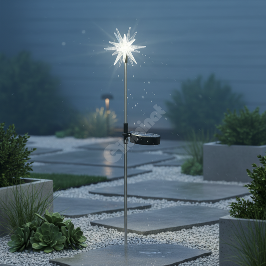 Lampa LED Solara STEA 80cm Crom 6500K