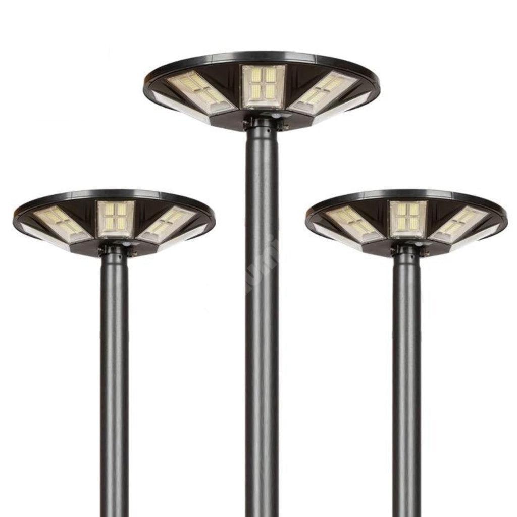 Stalp 2 Metri Echipat Cu Lampa Led 400W Incarcare Solara Si Telecomanda Solar Lamp