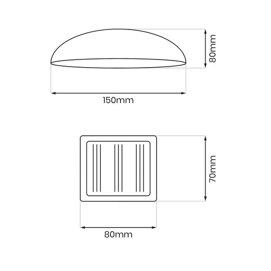 Lampa LED RGB Hemi cu Incarcare Solara Premium - Diverse Culori IP44