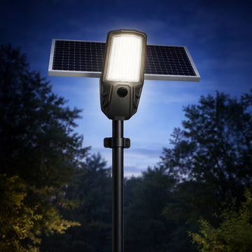 Lampa LED Solara Kobra cu Senzor Miscare IP44 Telecomanda