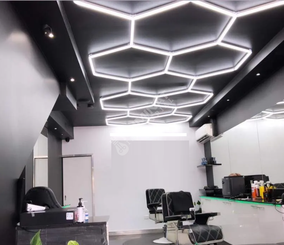 HoneyComb LED Hexagon Luminos PREMIUM Rama De Aluminiu