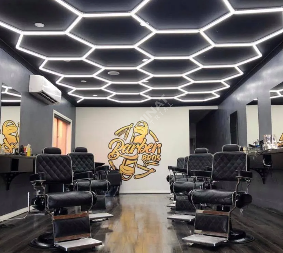 HoneyComb LED Hexagon Luminos PREMIUM Rama De Aluminiu