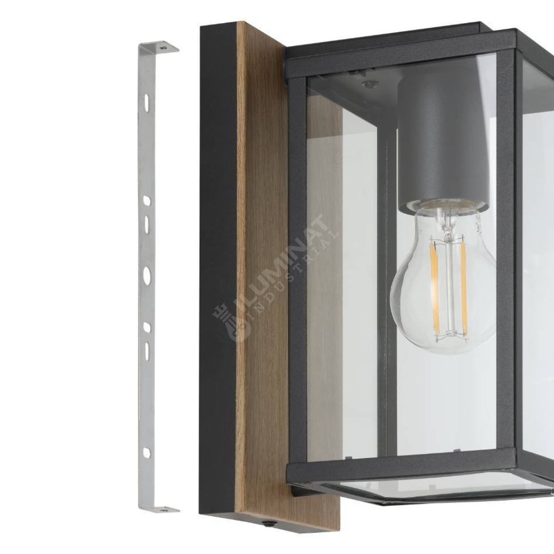 Aplica Exterior BUDRONE 1xE27 IP44 900289 APLICA PERETE / NEAGRA Lighting Fixtures