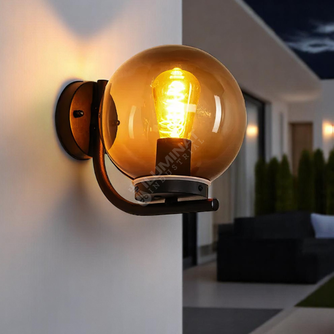 Aplica TAVERNA 1xE27 IP44 99586 APLICA PERETE / NEAGRA Lighting Fixtures