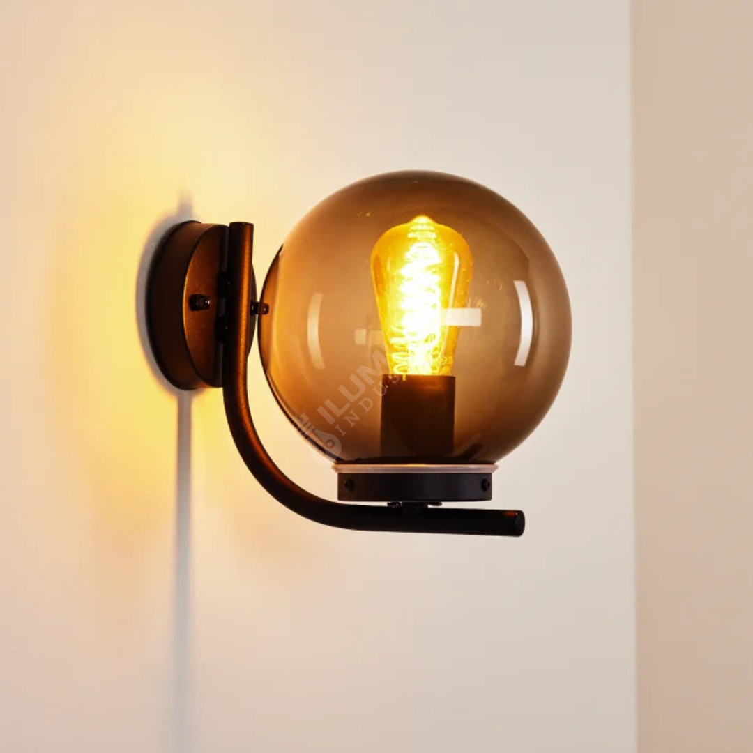 Aplica TAVERNA 1xE27 IP44 99586 APLICA PERETE / NEAGRA Lighting Fixtures