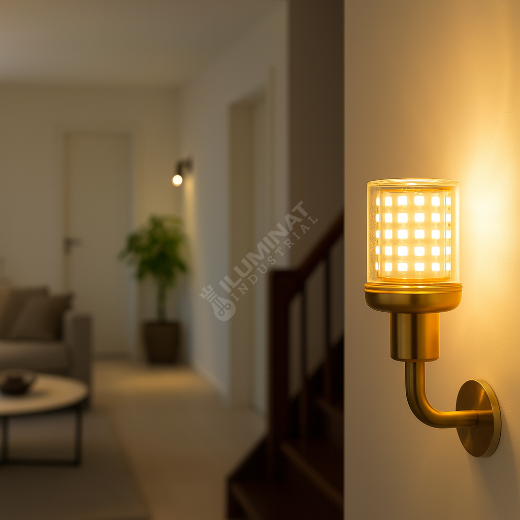Bec LED E27 22W 3 functii lumina LED BULB