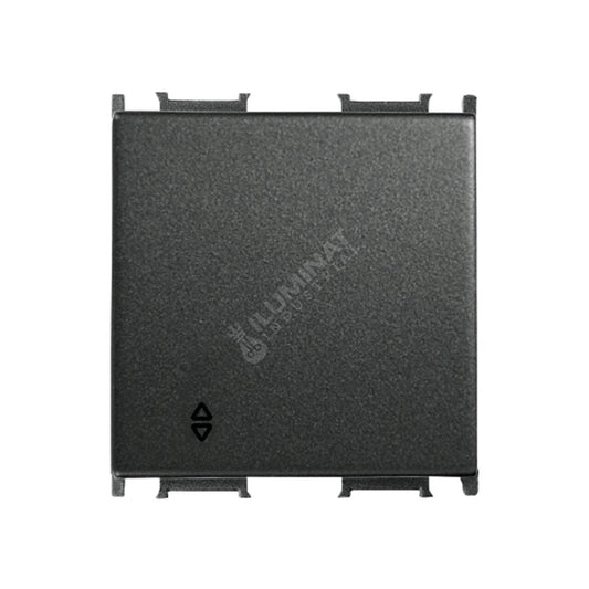 Capac Intrerupator 2M Cap Scara Negru Modular Panasonic Thea Optima
