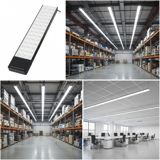 Corp Iluminat LED Liniar Negru 72W KENI 120cm