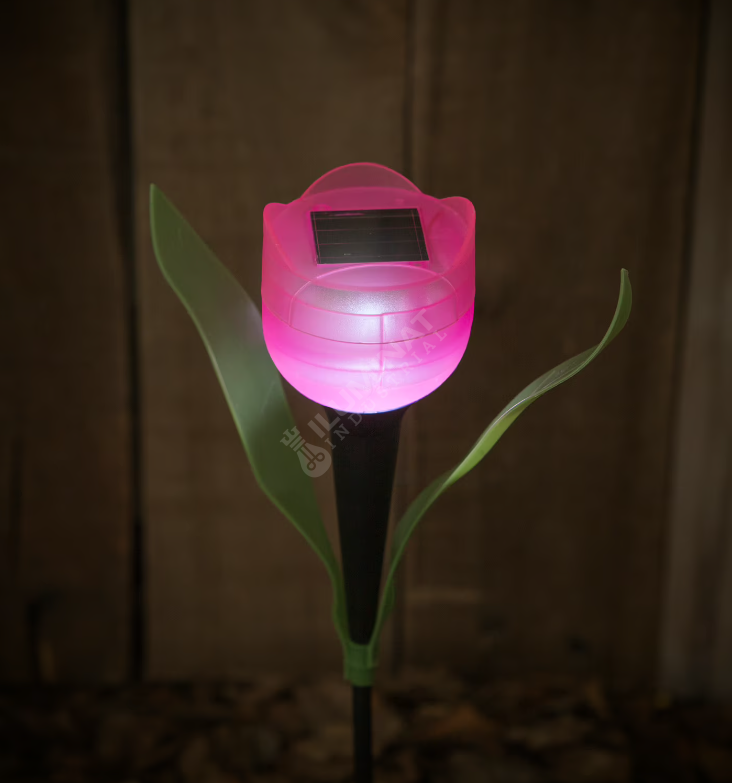 Lalea Led Cu Incarcare Solara - Diverse Culori Rgb Solar Lamp