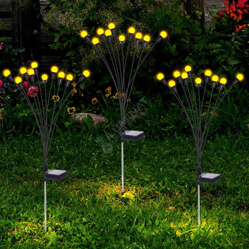 Lampa Led Solara Fireflys - Set 2 Buc Landscape Pathway Lighting