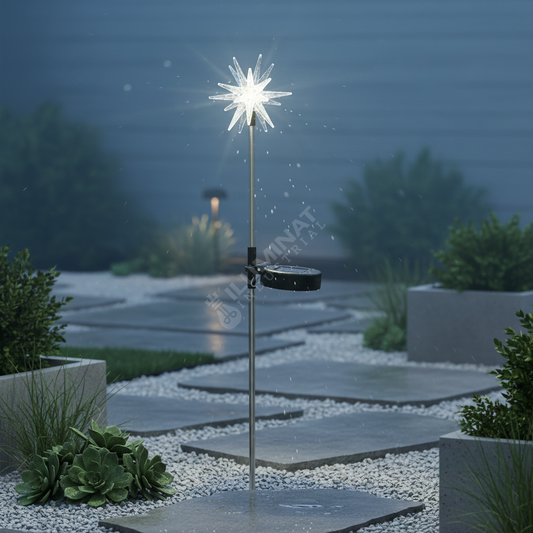 Lampa LED Solara STEA 80cm Crom 6500K