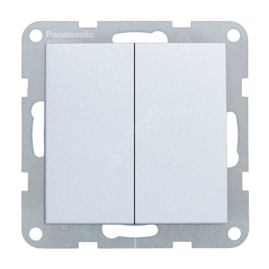Mecanism Comutator Simplu Argintiu Monobloc Panasonic Karre Plus 55