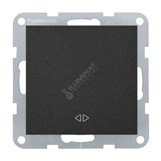 Mecanism Intrerupator Cap-Cruce Negru Monobloc Panasonic Karre Plus 55