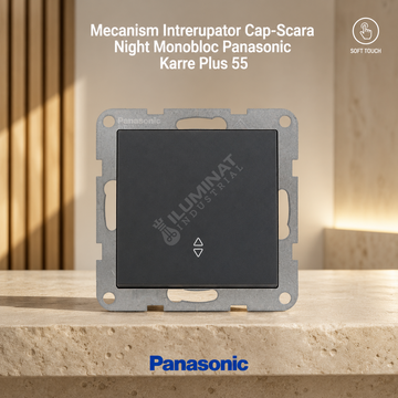 Mecanism Intrerupator Cap-Scara Night Monobloc Panasonic Karre Plus 55