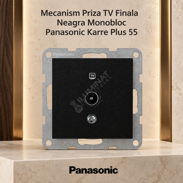 Mecanism Priza TV Finala Neagra Monobloc Panasonic Karre Plus 55