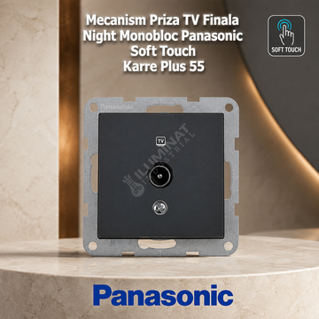 Mecanism Priza TV Finala Night Monobloc Panasonic Soft Touch Karre Plus 55