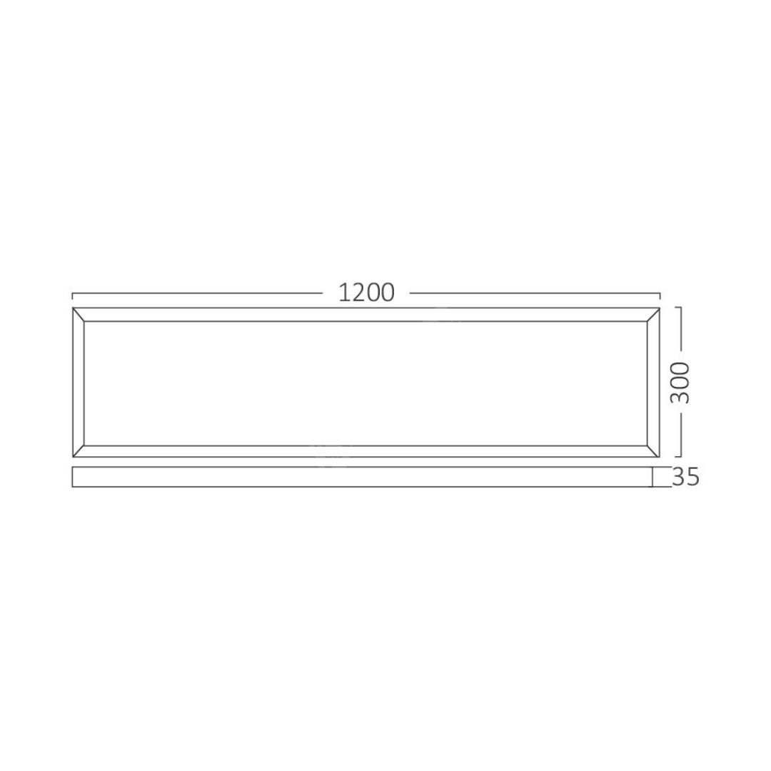 Plafoniera LED 50W 3 Functii 120CM / 50W / 3 FUNCTII led ceiling light