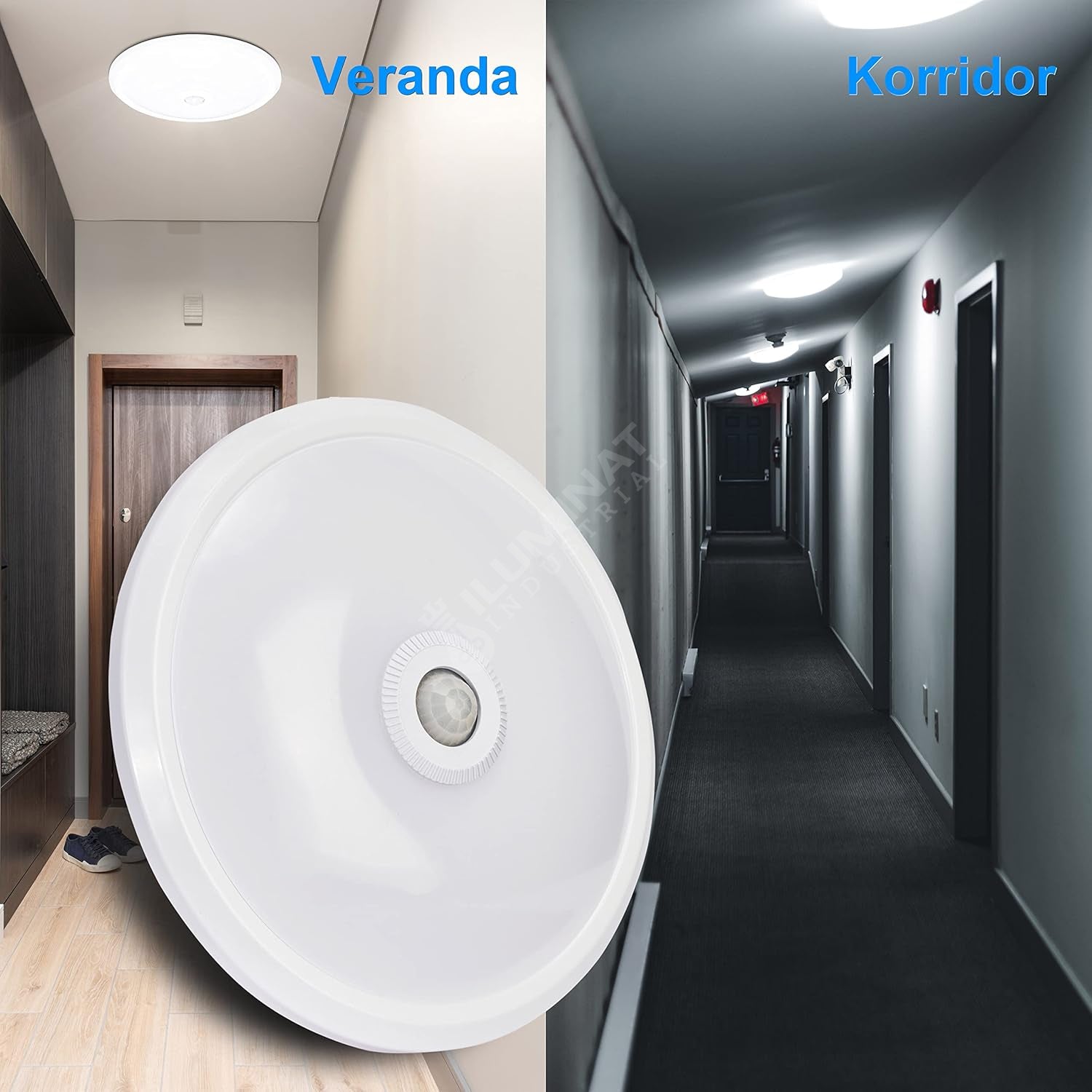 Plafoniera LED 15W Senzor Miscare 1460lm 6500K