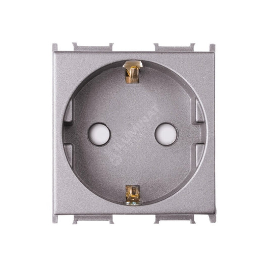 Priza Antracit 2M SCHUKO Modulara Panasonic Thea Optima