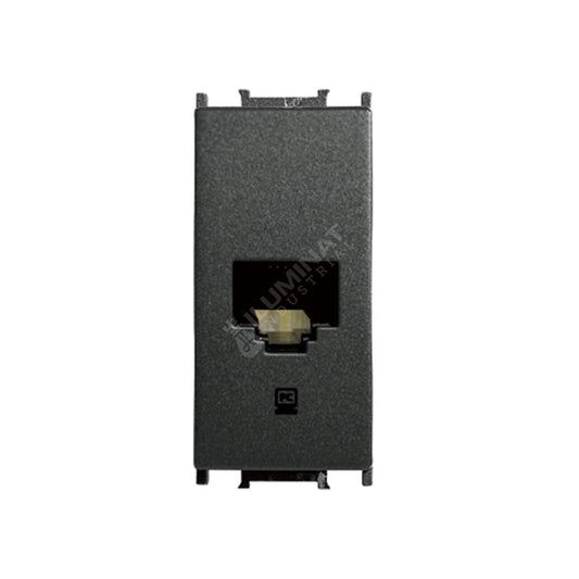 Priza Neagra Internet RJ45 CAT6 Modulara Panasonic Thea Optima