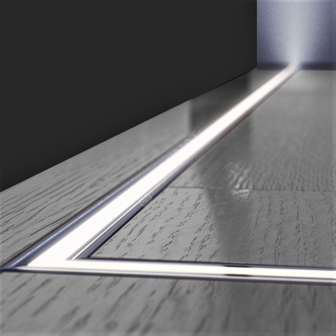 Profil Aluminiu Dispersor Mat Incastrabil 2 Metri Led Strips