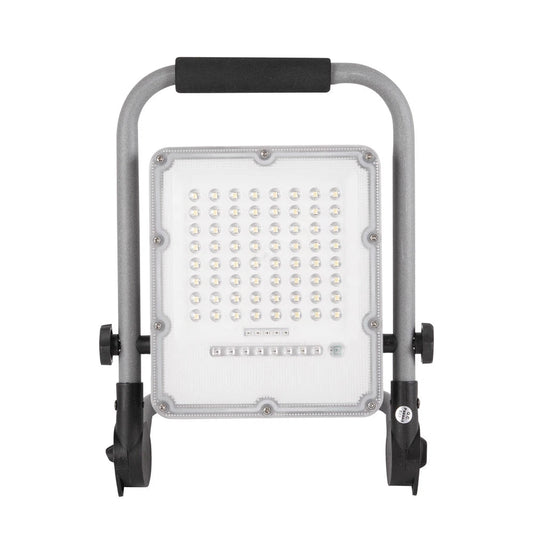 Proiector LED Portabil Gri 6400K IP65