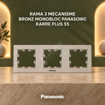 Rama 3 Mecanisme Bronz Monobloc Panasonic Karre Plus 55