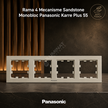 Rama 4 Mecanisme Sandstone Monobloc Panasonic Karre Plus 55