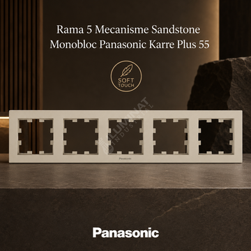 Rama 5 Mecanisme Sandstone Monobloc Panasonic Karre Plus 55